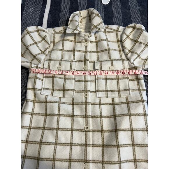 Treasure & Bond NWT Plaid Flannel Jacket Shacket Women's Size Small - Picture 15 of 15
